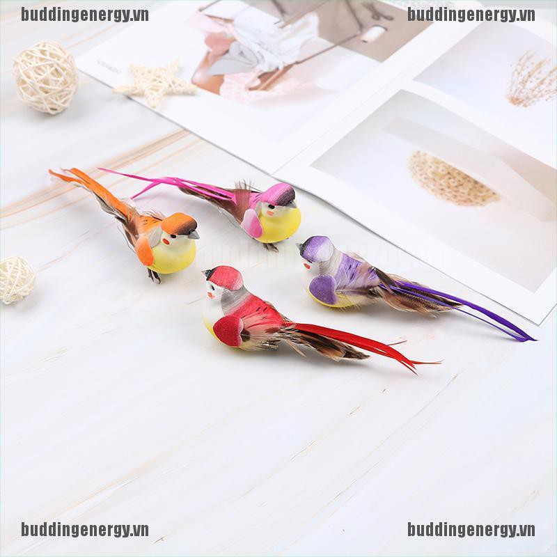 Mô Hình Chim Giả Mini Trang Trí Sân Vườn