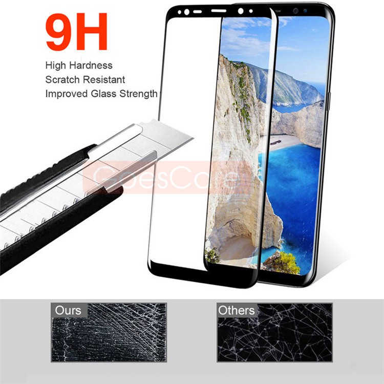 Cường lực samsung galaxy S8 plus, S8+ full màn 9H 5D