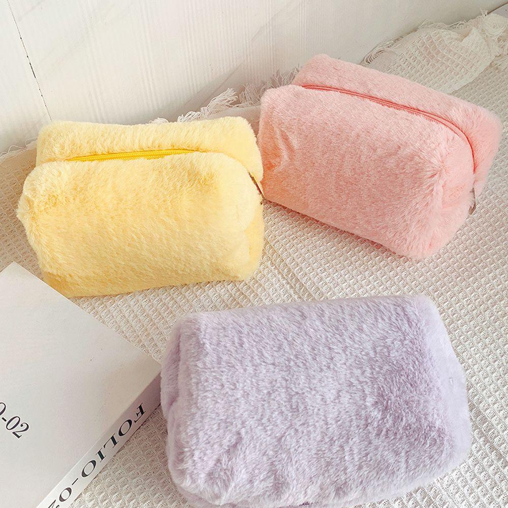 Túi Đựng Cọ Trang Điểm Màu Sắc Đơn Giản Tiện Dụng