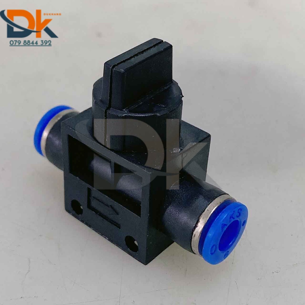Van khóa hai đầu ống khí nén HVFF