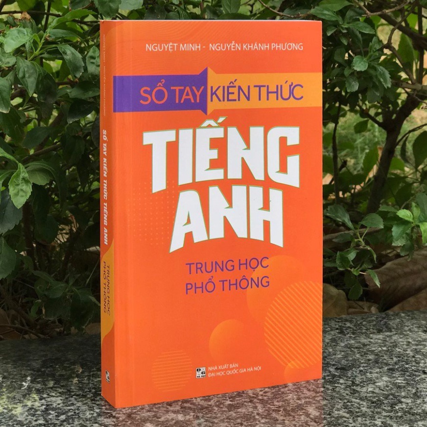 [TIEMSACHTO] Sách - Sổ Tay Kiến Thức Tiếng Anh Trung Học Phổ Thông (SM-0023)  - Sách thật 100% -