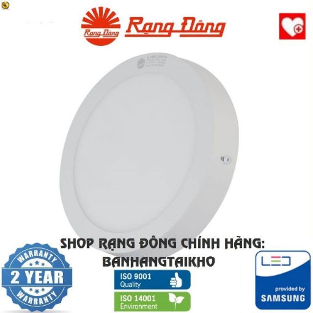 💥Chính Hãng💥 Đèn LED Ốp trần Rạng Đông 24W Փ300, ChipLED Samsung Model: D LN09L 300/24W 💥Hàng Công ty💥