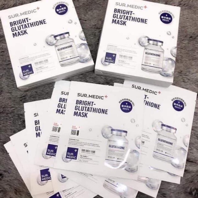 Mặt nạ làm trắng chuyên sâu Neogen Sur.Medic Bright Glutathione Mask Hàn Quốc