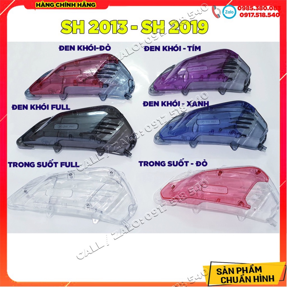 Ốp pô E trong suốt SH 2013 - 2019 - SH 2020 - Sh 2021 - SH 2022 150i/125i ( ốp lọc gió, chụp pô E ) chính hãng ZHIPAT