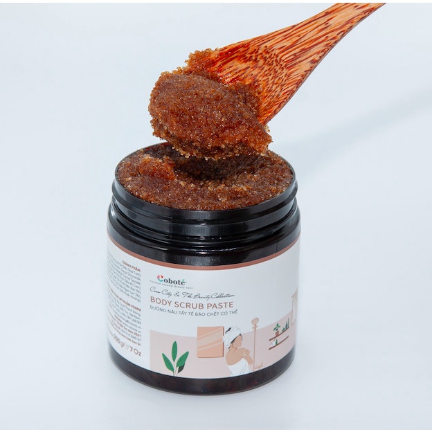 Đường nâu tẩy tế bào chết Coboté 250g cho làn da mềm mại và rạng rỡ