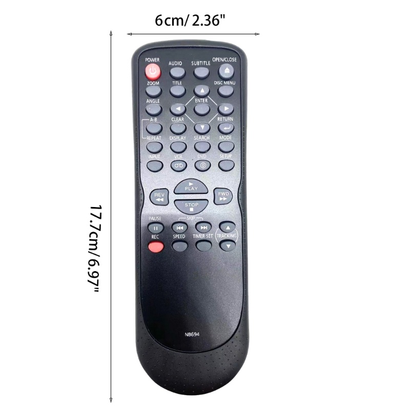 Điều Khiển Từ Xa NB​​694uh Cho Đầu Đĩa DVD VCR FWDV225F