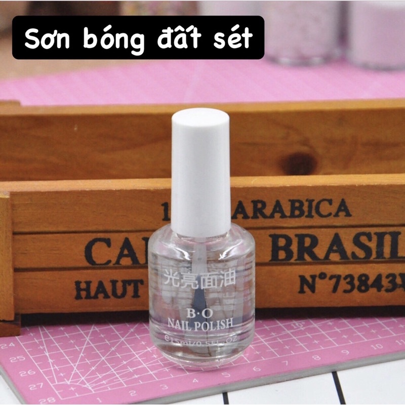 Sơn bóng phủ đất sét, resin