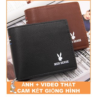 Bóp Ví Nam MENB Logo Chú Thỏ Playboy Cực Dễ Thương và Phong Cách MBS9999