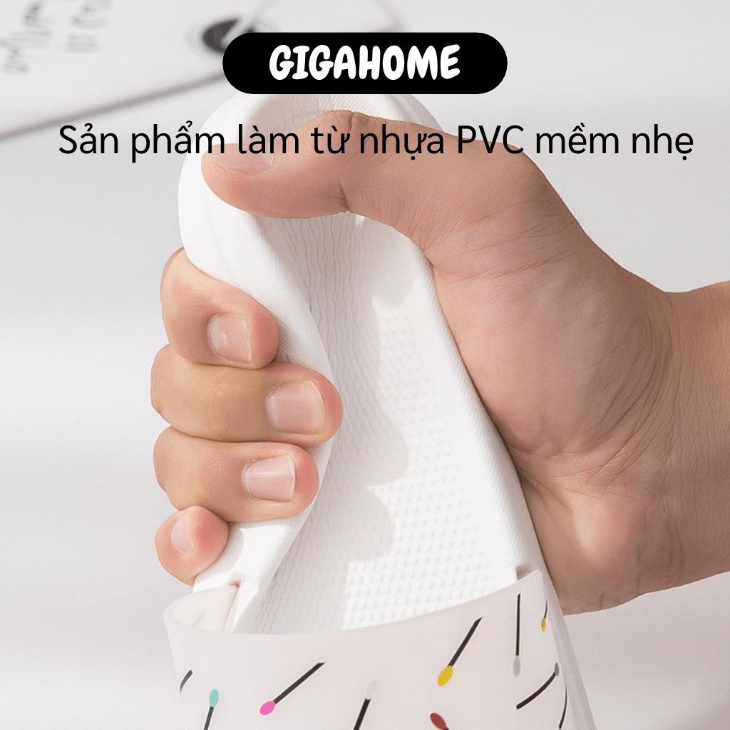 Dép Quai Ngang Unisex GIGAHOME Dép Hình Que Diêm Mang Trong Nhà, Đi Chơi Chống Trượt 7785