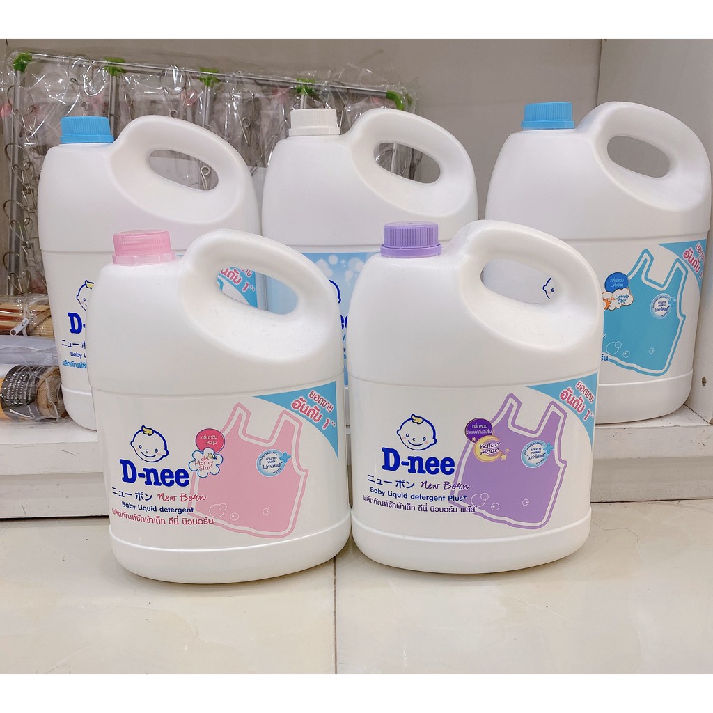 Nước giặt quần áo em bé Dnee 3000ml- Tem chính hãng công ty