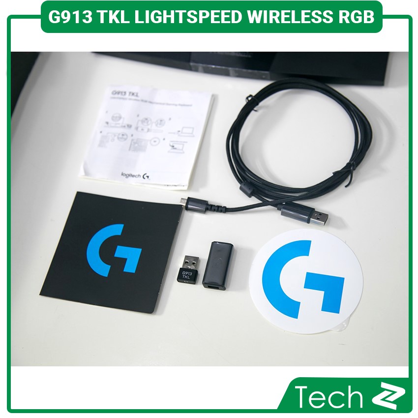 Bàn phím Logitech G913 TKL Lightspeed Wireless RGB