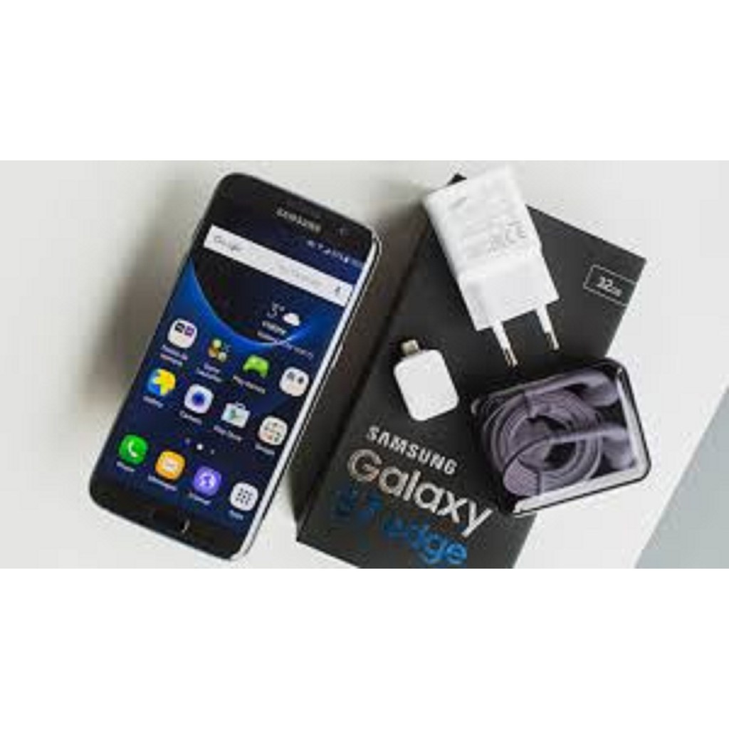 R12 Điện thoại SAMSUNG GALAXY S7 EDGE 2sim Fullbox/ màn Tràn Viền 1