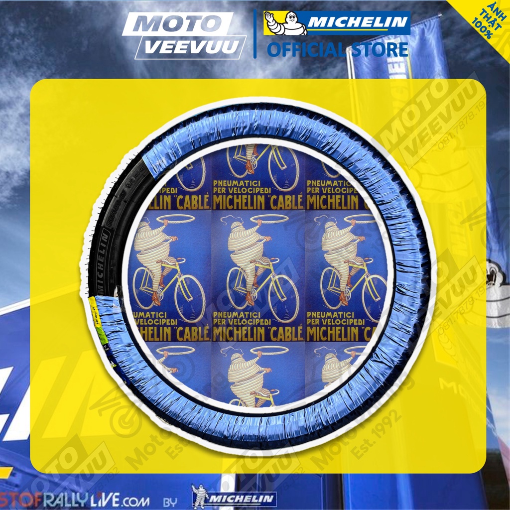 Vỏ lốp xe máy MICHELIN 50/100-17 TT City Extra (Lốp xài ruột)