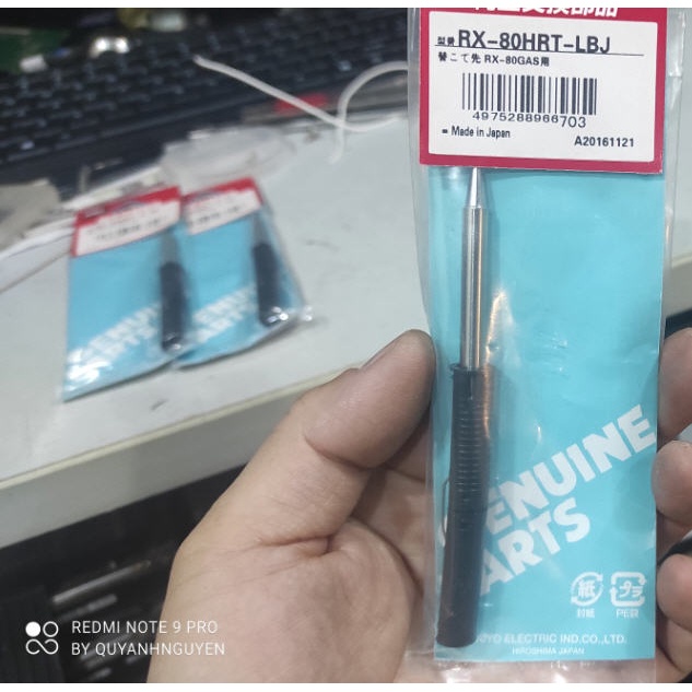 Tip hàn Goot mới cho trạm Goot 802
