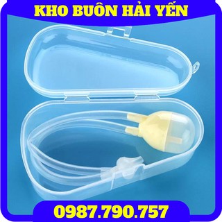[Đồ Tiện ích] Dụng cụ hút mũi silicon không mùi thiết kế độc đáo với 2 dây hút được gắn với 1 cốc chứa trong suốt