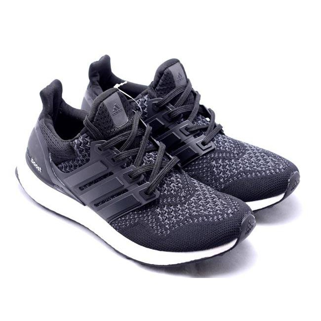 [Freeship + Tặng hộp] - Giày ADIDAS ULTRA BOOST  GRAY AND WHITE (Ultra boost xám trắng)