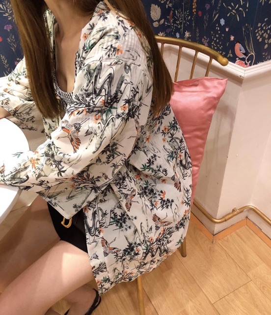 Áo Kimono Hoạ Tiết New Siêu Phẩm