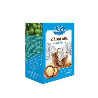 <CÓ ĐƯỜNG> Cafe dừa với hạt Mắc ca/ MACCACA