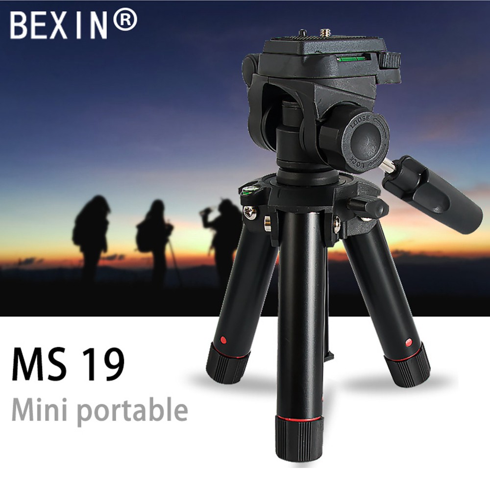 Giá Đỡ Ba Chân Bexin Ms19 Dành Cho Máy Ảnh Canon Nikon Sony Dslr / Ilc,Max. Tải 5kg