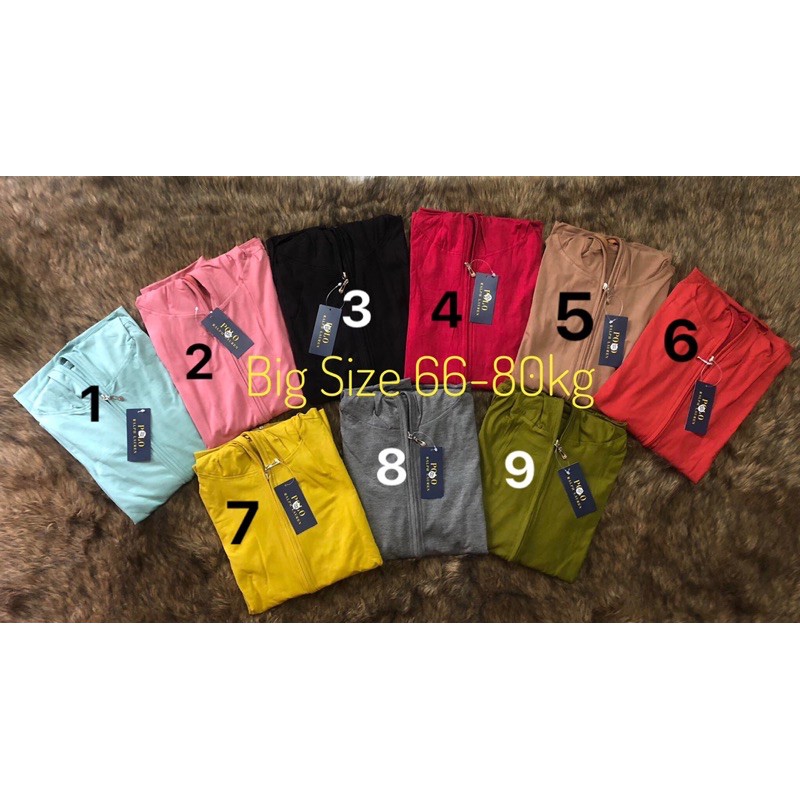 Áo Khoác Nữ BIGSIZE - Cotton Lạnh - từ 66kg đến 80kg