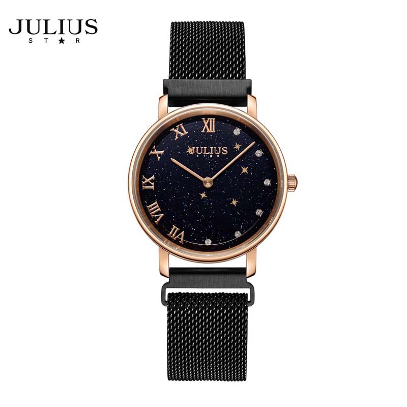Đồng hồ nữ Julius Star JS037 kính sapphire