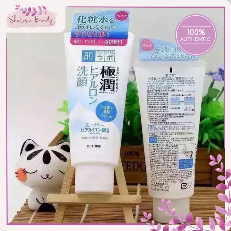 Sữa Rửa Mặt Hada Labo Gokujyun Face Wash