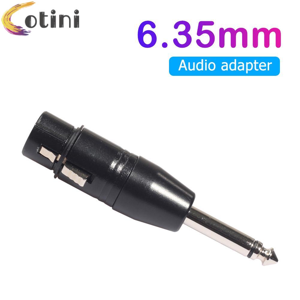 Đầu Chuyển Đổi Âm Thanh Từ Giắc Cắm 6.35mm Mono Male Sang Xlr 3pin Female