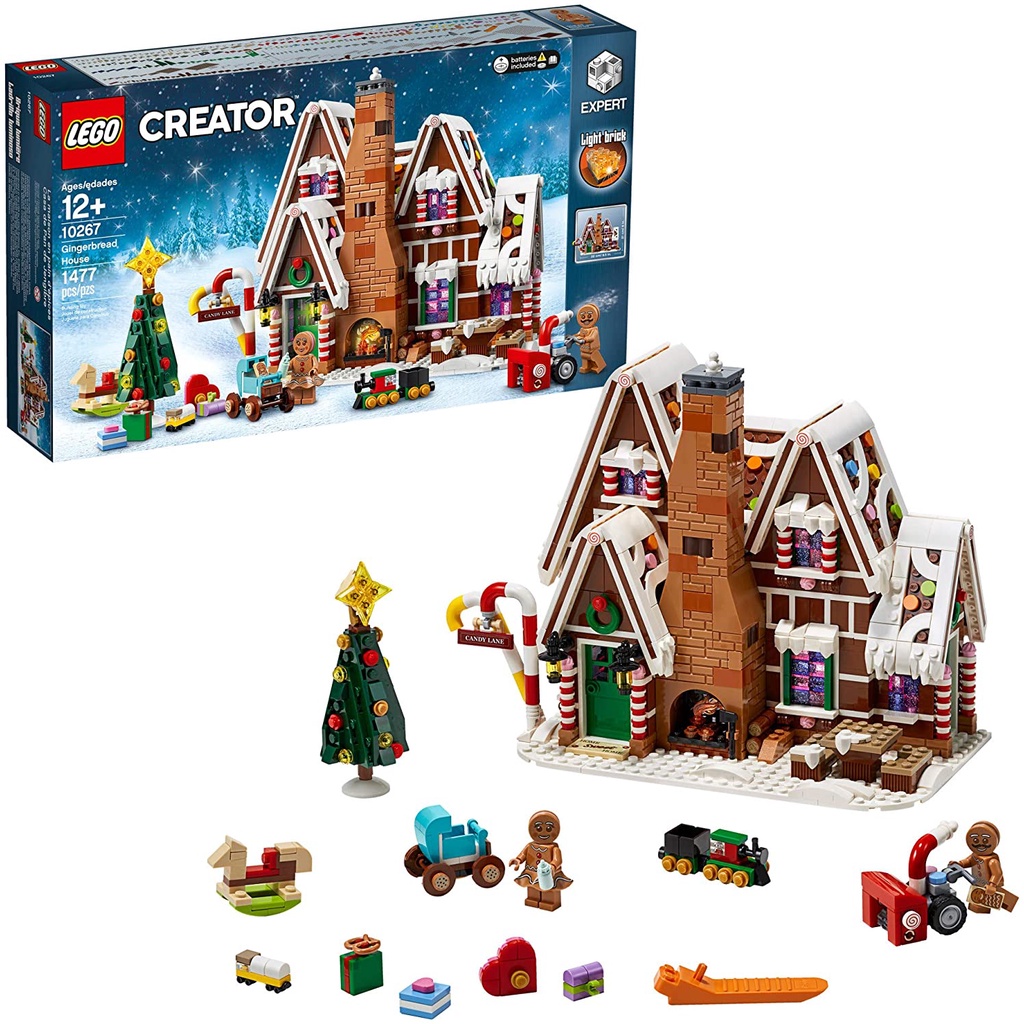 Lego 10267 Gingerbread House - Nhà Bánh Gừng