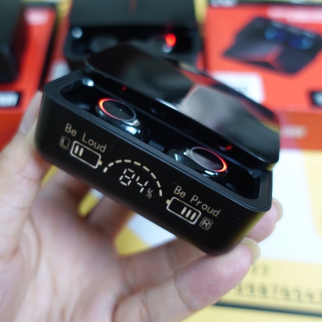 Tai nghe không dây M90 Pro kết nối bluetooth v5.2, tai nghe thể thao nghe nhạc và chơi game độ trễ thấp