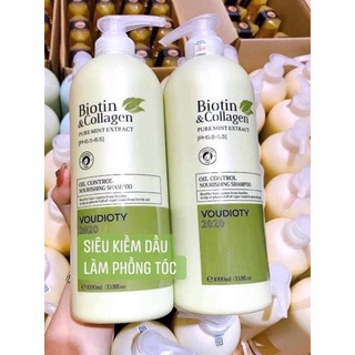 Dầu gội biotin & collagen xanh 1000ml