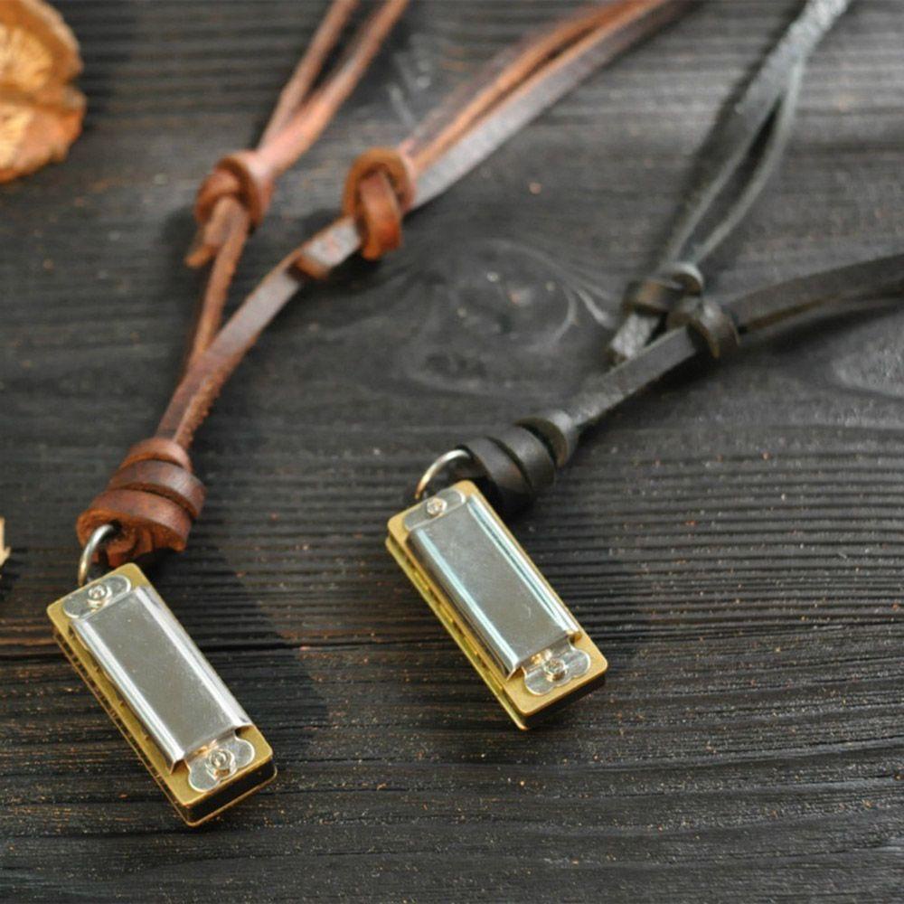 Vòng Cổ Kèn Harmonica Mini Phong Cách Retro