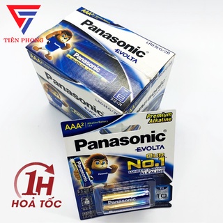Pin AAA (LR03) 1,5V Panasonic Evolta LR03EG/2B Hàng chính hãng - Vỉ 2 Viên