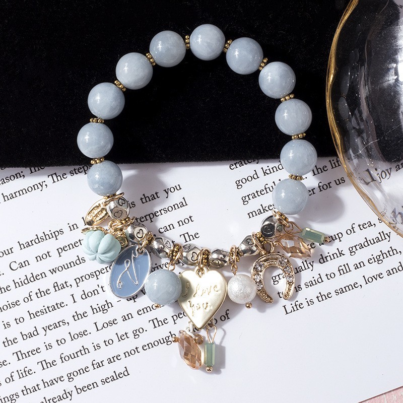 Vòng Tay Đính Đá Pha Lê Phong Cách Hàn Quốc Đơn Giản Thời Trang Cho Nữ | BigBuy360 - bigbuy360.vn