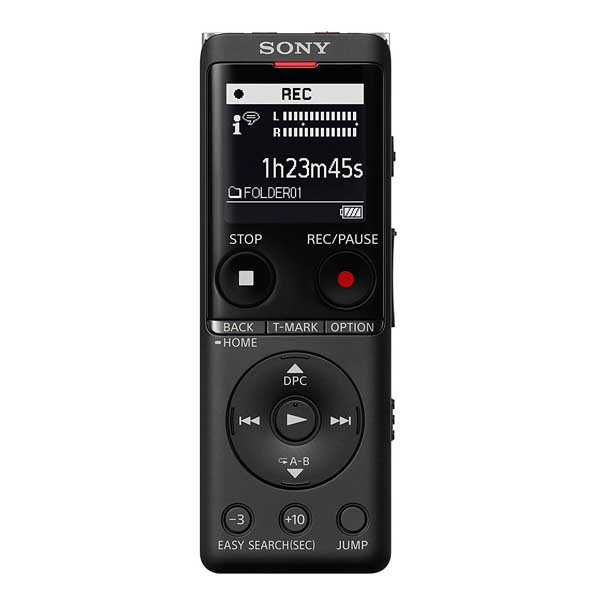 Máy ghi âm SONY ICD-UX570F 4GB, micro tích hợp: âm thanh nổi , sạc nhanh, bảo hành 12 tháng | TECHMART