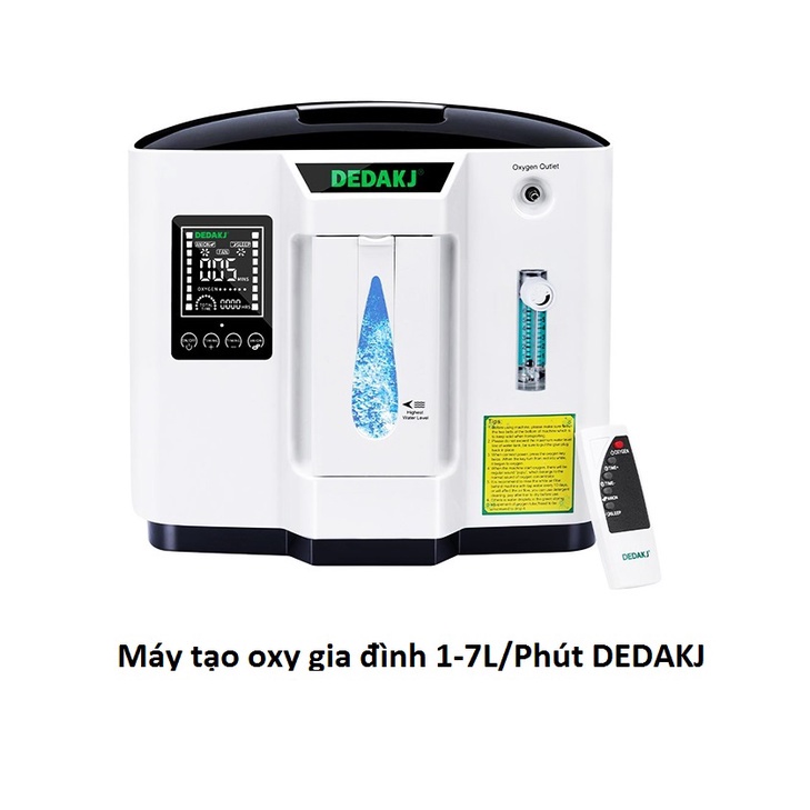 Máy tạo o xy gia đình 1-7L / phút thương hiệu DEDAKJ