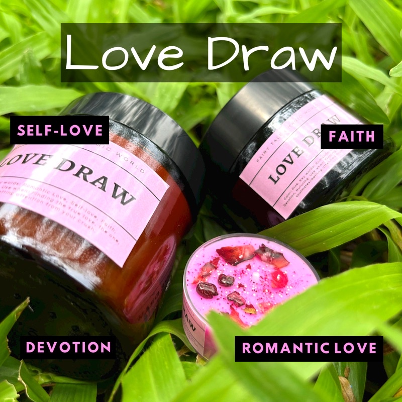Love Draw Spell Candle | Thu hút tình yêu lãng mạn