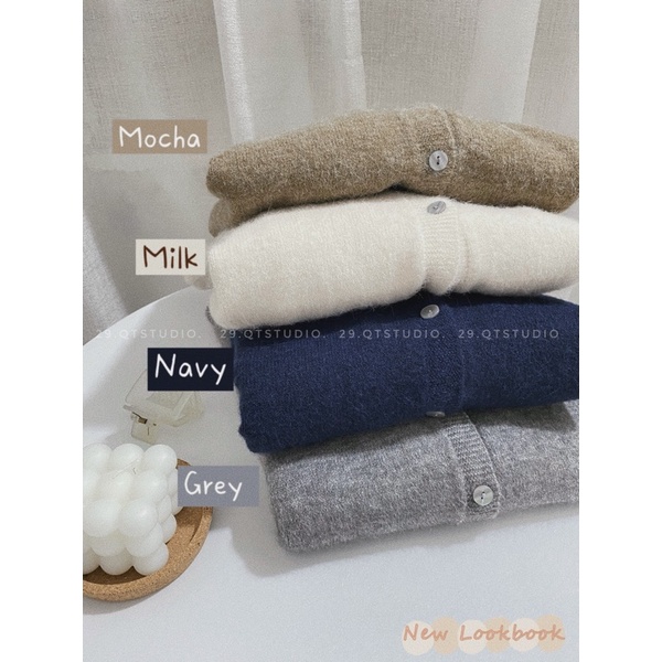 A09 Áo Cardigan Len chuẩn phong cách Hàn Quốc | BigBuy360 - bigbuy360.vn