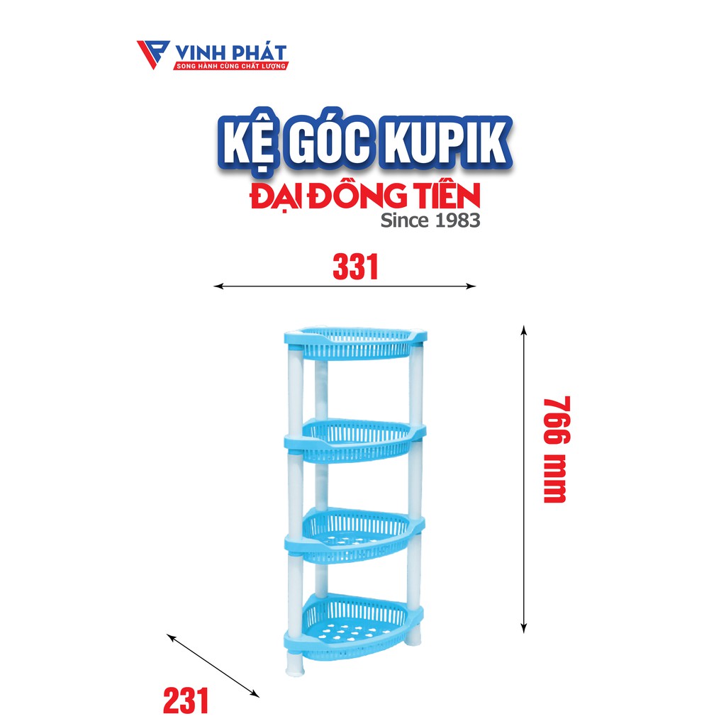 KỆ GÓC NHỰA CAO CẤP ĐẠI ĐỒNG TIẾN [ N1629]