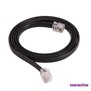 Dây cáp điện thoại 1m rj12 6p6c 6-pin chất lượng cao