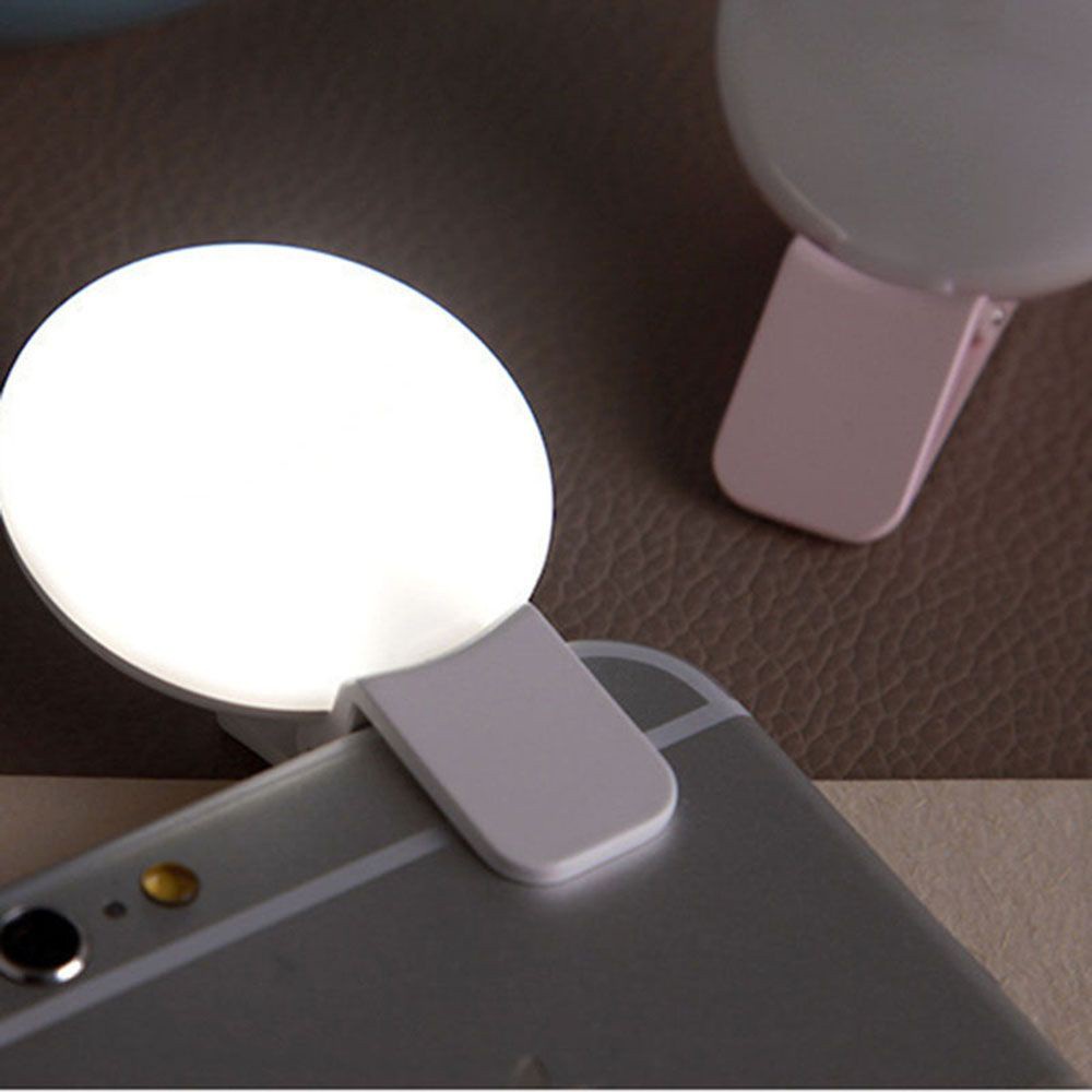 Bóng Đèn Led Mini Hỗ Trợ Chụp Ảnh Selfie Tốc Độ Cao Nhiều Màu Thông Dụng Cho Điện Thoại