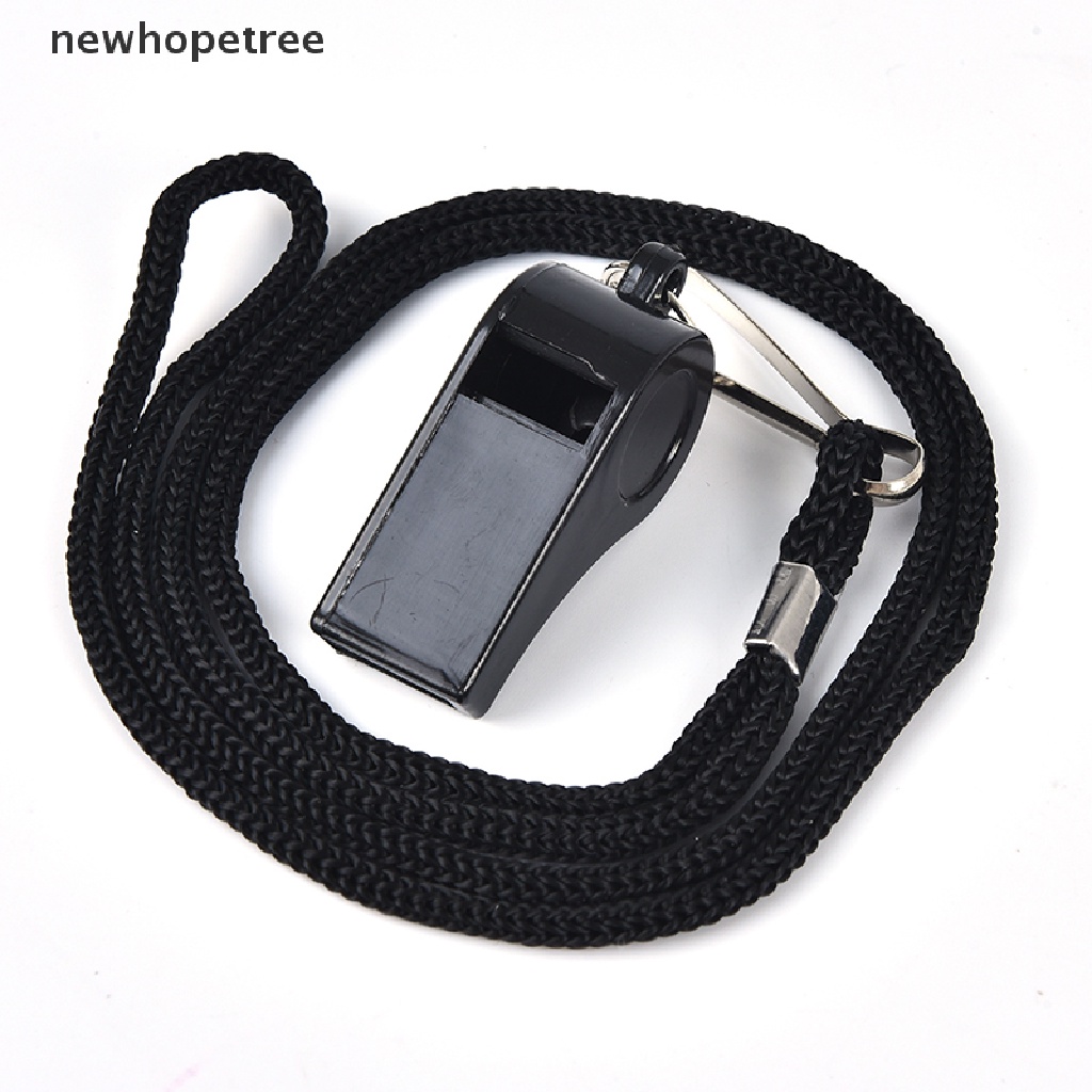 Còi Thổi Báo Động Bằng Nhựa Có Dây Đeo Tiện Dụng Khi Chơi Thể Thao