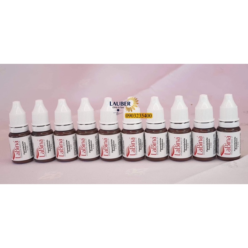 Mực phun chân mày Labina.Dunkelbraun .