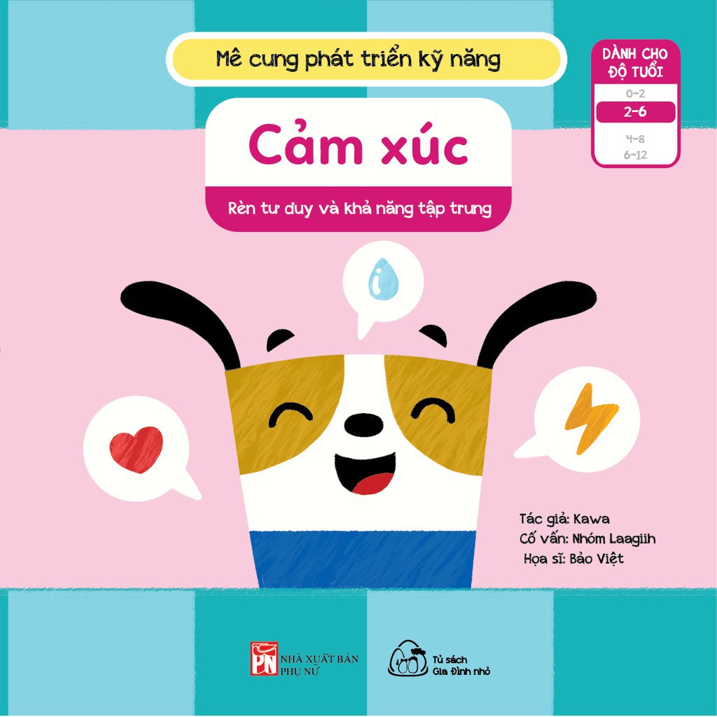 Sách - Mê Cung Phát Triển Kỹ Năng Cho Trẻ 2-6 Tuổi - Cảm Xúc