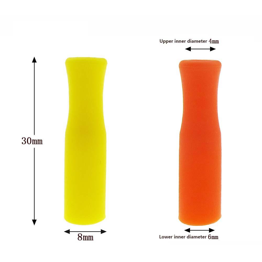 Ống Hút Bằng Silicone Và Thép Không Gỉ Rộng 6mm Tiện Dụng