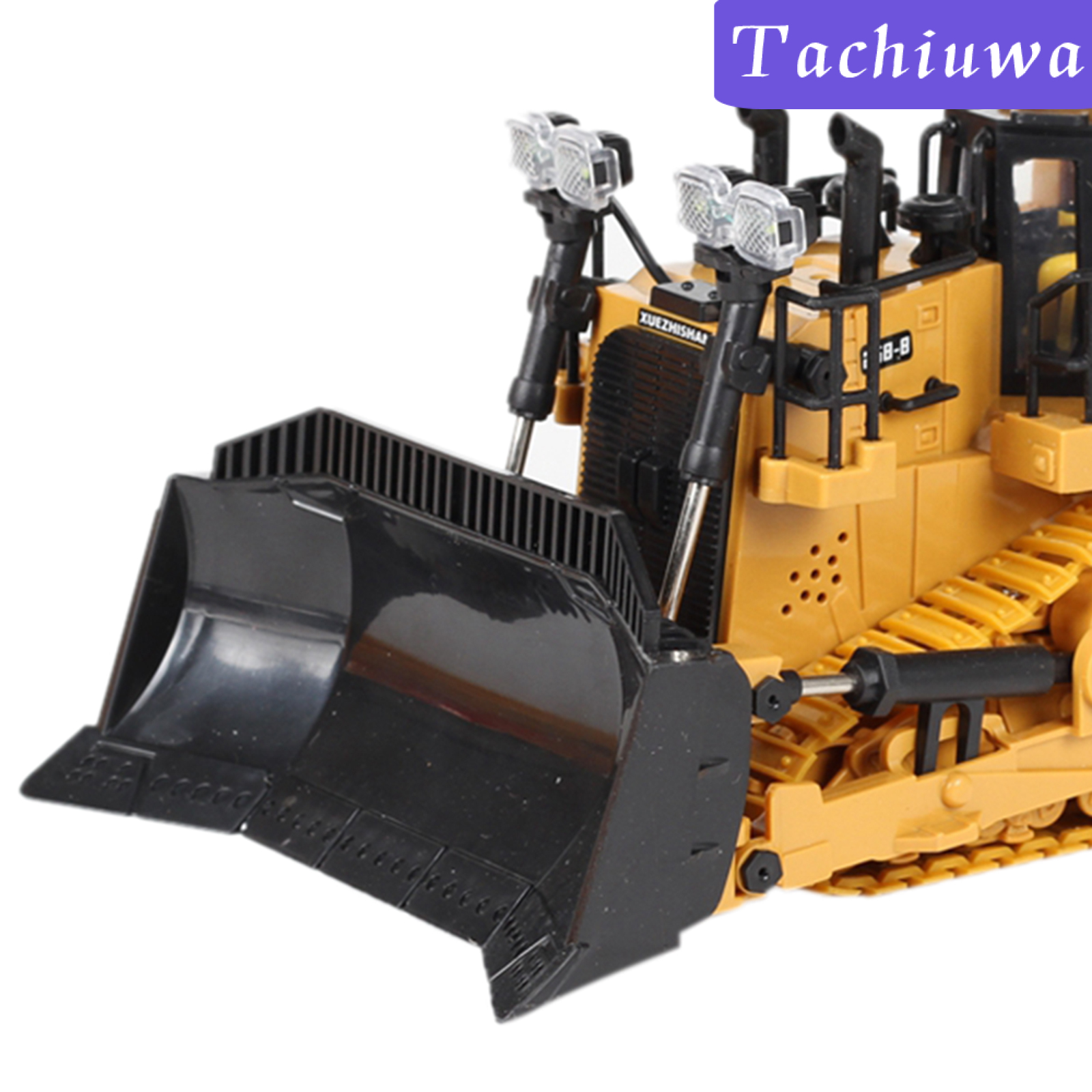 RC Xe Xúc Đất Điều Khiển Từ Xa Có Đèn Và Âm Thanh