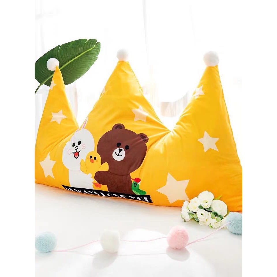 Gối tựa kê đầu giường cute Emmidecor