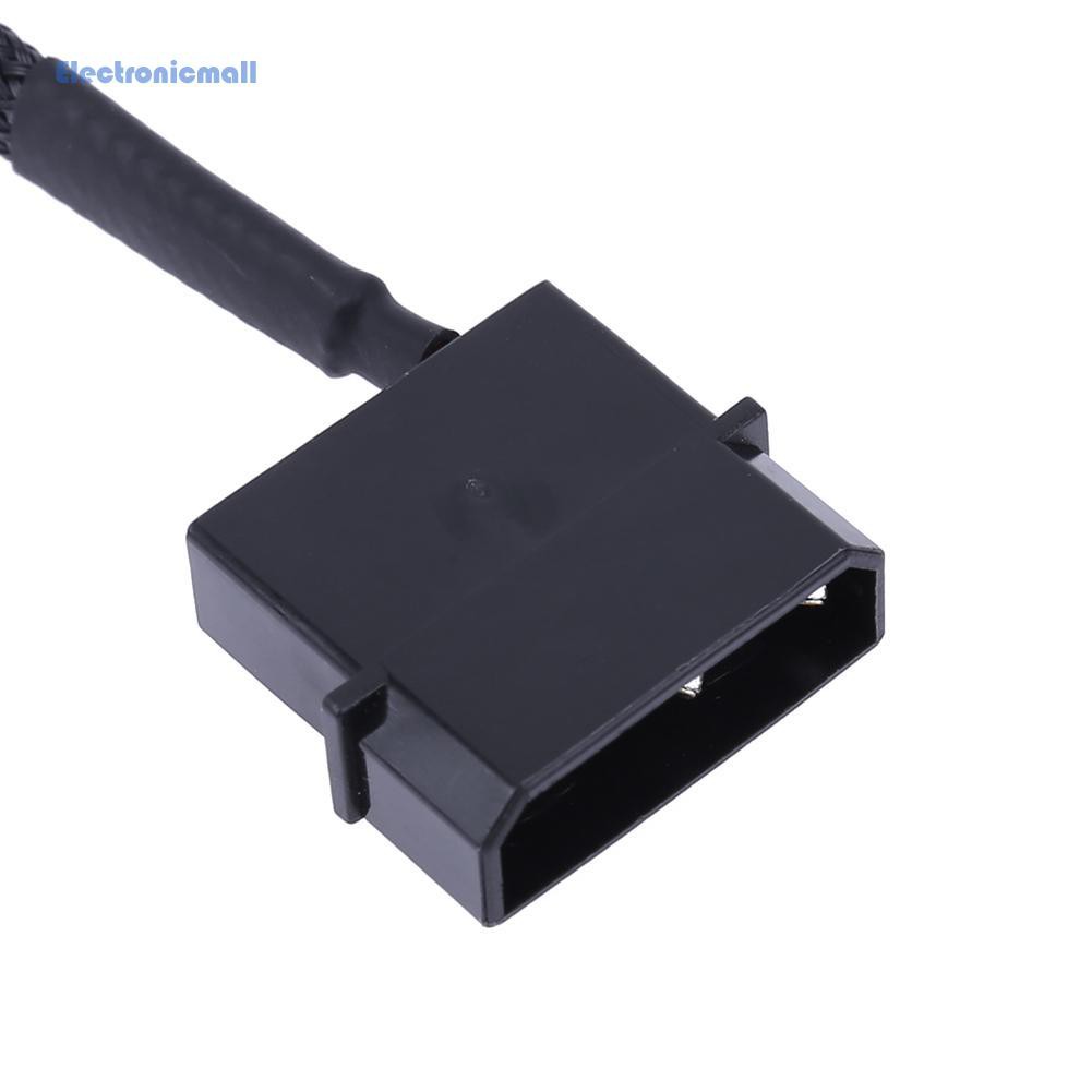 2 Dây Cáp Chia Cổng 4pin Ide Molex Sang 1-port 3pin / 4pin