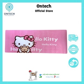Bàn di chuột Hello kitty Màu hồng 30x80x2 Mặt trơn