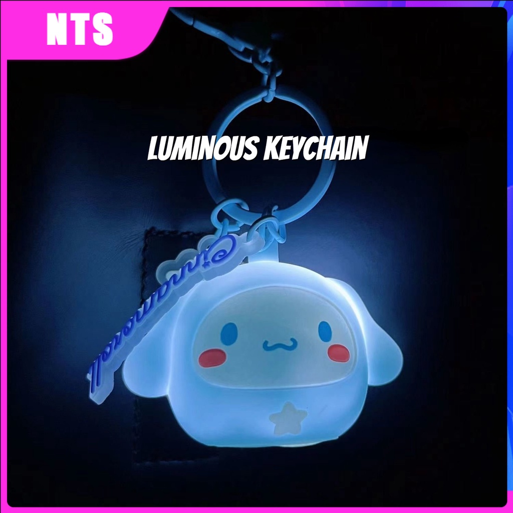 Móc Khóa Dạ Quang Hình Kuromi Sanrio