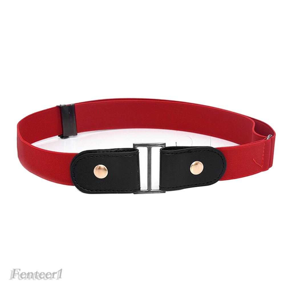 Thắt lưng da co giãn thời trang cho nam và nữ